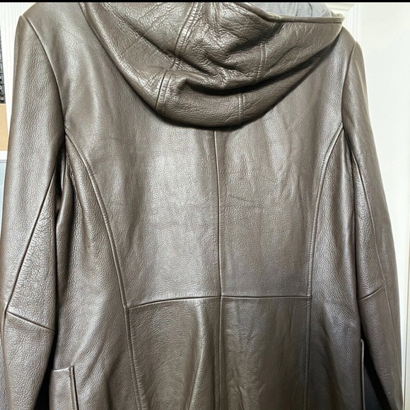 Kenneth Cole REACTION Leather Jacket - Picture 5 of 7